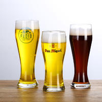 Hot selling 500ml wedding cheap beer glasses,hand blown BG005 beer glass, souvenir glass beer