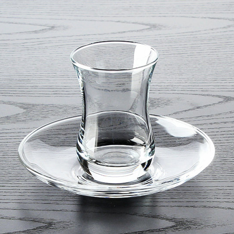 Traditional turkish tea glass cup,tea cup sets, CG002 tea glass with saucer