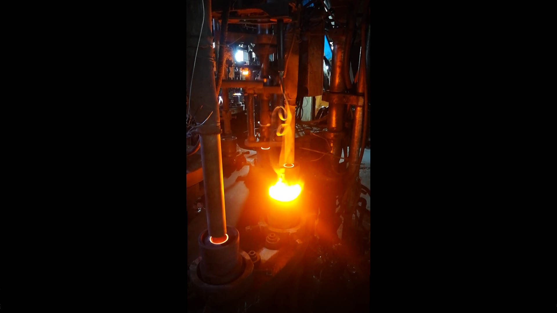 Spirit glass production process