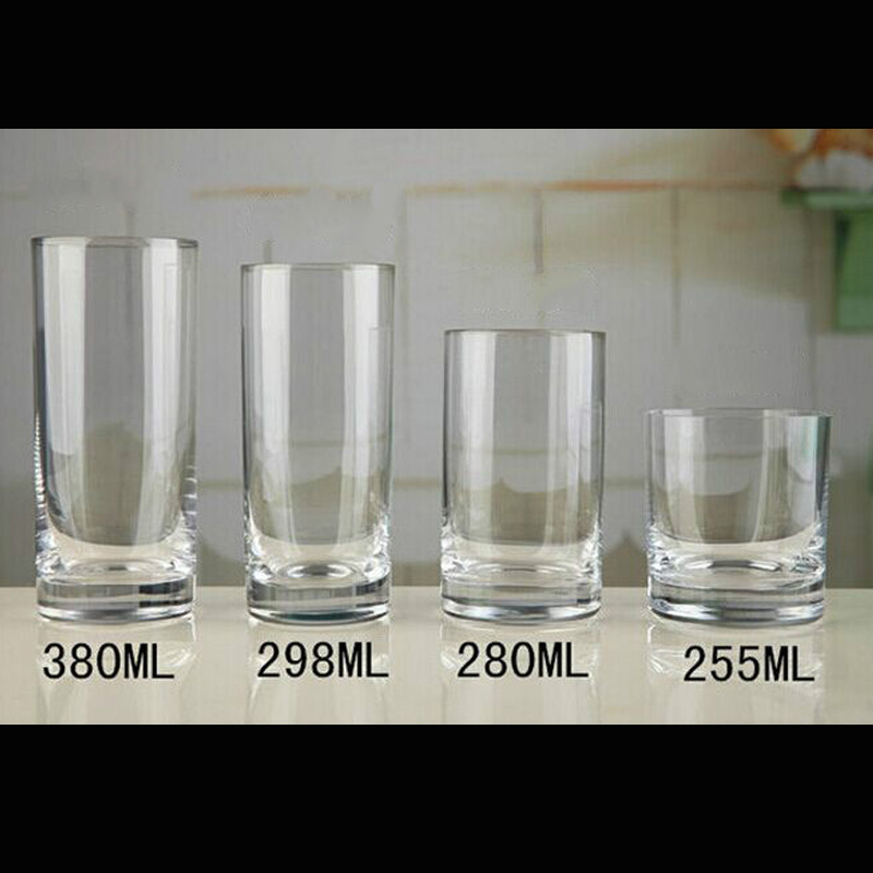 Durable Thick bottom different sizes Highball drinking glasses