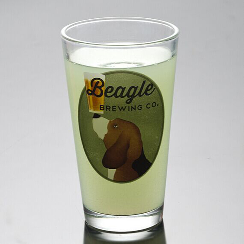 Excellent Quality Eco-friendly Material 16oz drinking glasses for color juice soda beverage