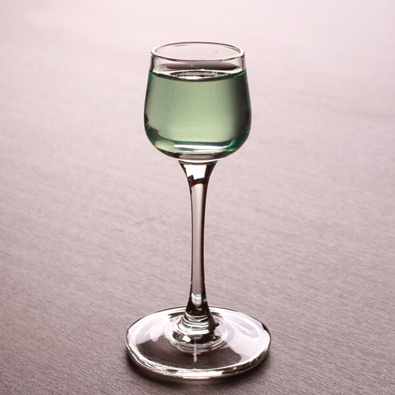 30ml stylish long stem mini wine shot glass, YL-SH35  Cool, Hard & Durable, Tequila, Liquor, Vodka, Drinking glasses