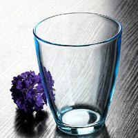 beautiful colored glass tumbler, YL-P001 drinking glasses ideal for water juice milk