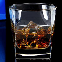 Best selling products square whiskey glass, whiskey tumbler, unique wine glass