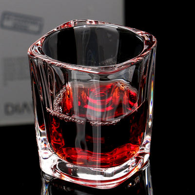 YL-S011 Heavy Base 2 Ounce Shot Glasses For Liquor, best quality 60ml square shot glass