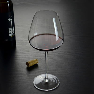 Handmade red wine glasses, drinking glass, custom crystal wine glass
