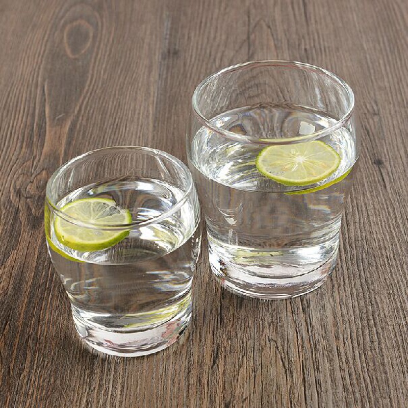 220ml/360ml Clear drinking glass for lemon juice