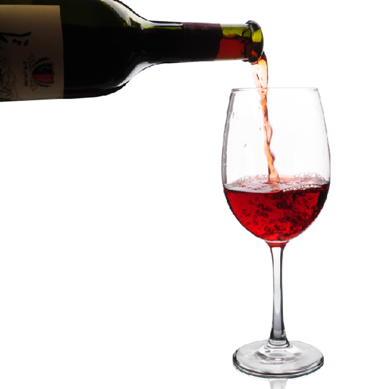 Unique Handmade Elegant Customized Crystal Red Wine Glasses